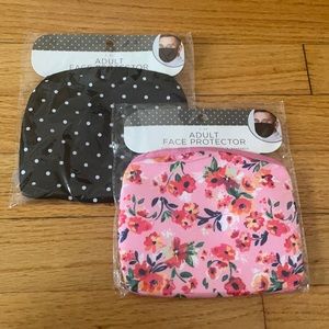 NWT Lot of 2 New Adult Face Protectors